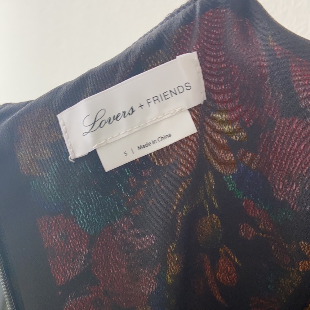 Lovers and Friends x Revolve Claudia Mini Dress in Dark Bouquet Floral - Picture 13 of 16
